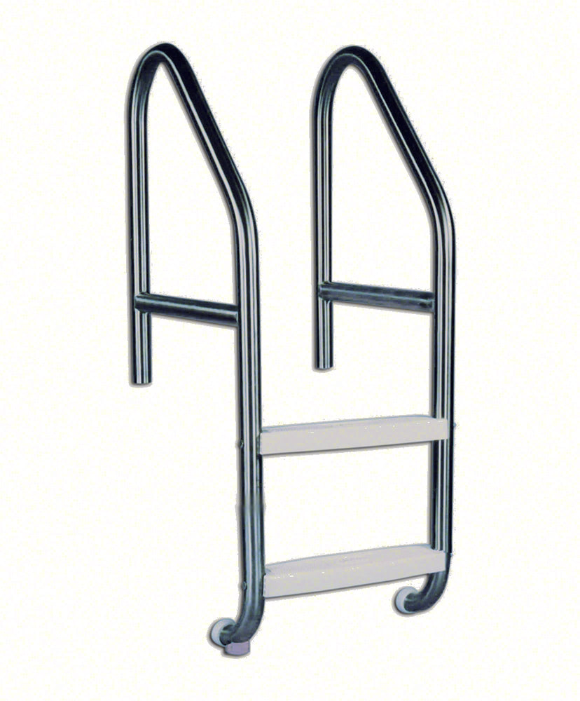 2-Step 36 Inch Wide Cross-Braced Ladder 1.90 x .065 Inch