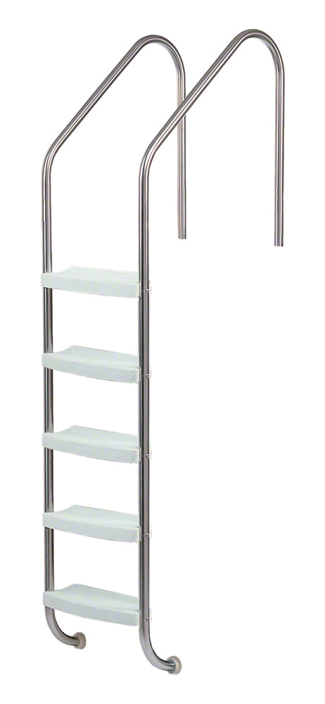 5-Step 36 Inch Wide Heavy-Duty Ladder 1.90 x .109 Inch